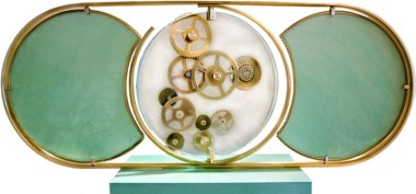 Sculpture Artist Andrea Davide created this kinetic gear art